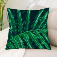 Housse de coussin Nature feuille de plante tropicale 3