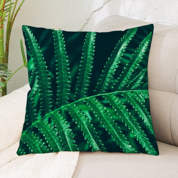 Housse de coussin Nature feuille de plante tropicale 3