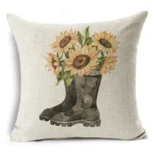 Housse de coussin nature d’octobre la citrouille de Thanksgiving Housse de coussin nature d'octobre la citrouille de Thanksgiving 3