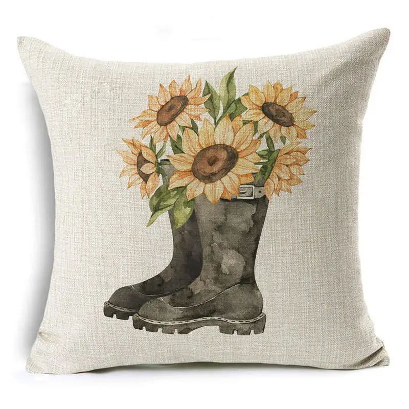 Coussin Décoratif Citrouille En Peluche - Housse Décorative Pour Canapé, Salon, Thanksgiving & Halloween
