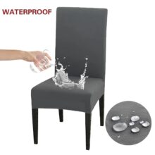 Housse de chaise waterproof universel uni 3