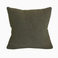 Housse de coussin doudou Housse de coussin uni moumoute blanc gris camel vert bleu noir rose violet kaki moutarde jaune terracota 3