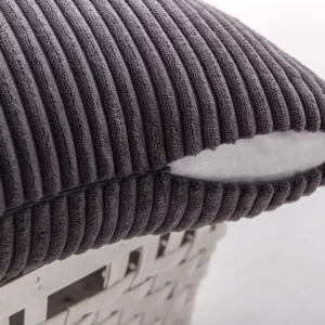 Housses de coussin côtelé doux hiver Housses de coussin côtelé doux hiver 1