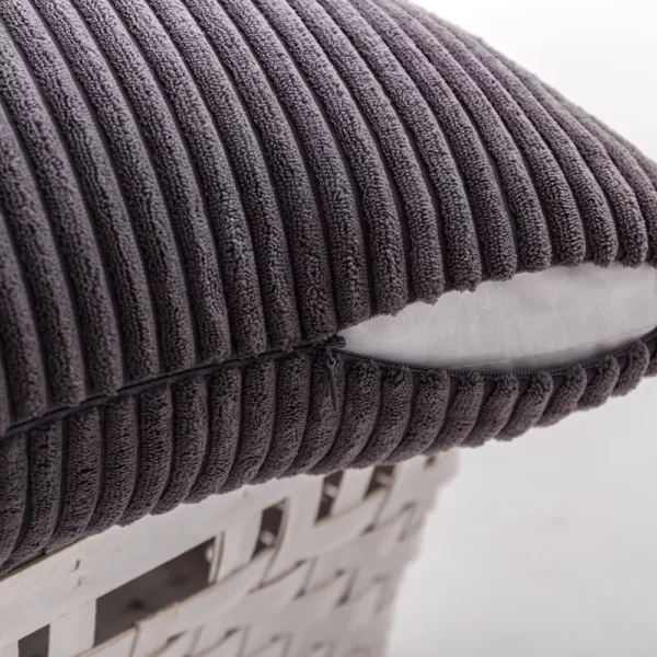 Housses de coussin côtelé doux hiver Housses de coussin côtelé doux hiver 1