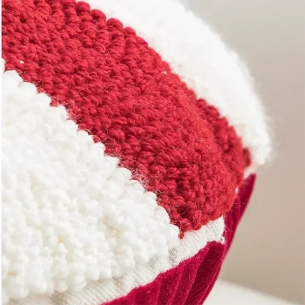 Coussin de decoration pour Noel en forme de coeur bonbon et sucre d’orge Coussin de decoration pour Noel en forme de coeur bonbon et sucre d'orge 5