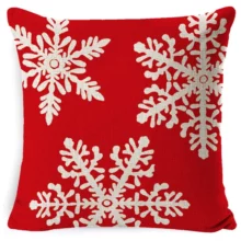 Housse de coussin Happy Snow 3