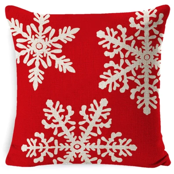 Housse de coussin Happy Snow 3