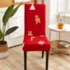 Housse de chaise Noël Happy 9
