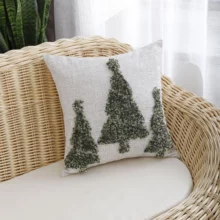 Housse de coussin Les sapinettes Housse de coussin Les sapinettes 3