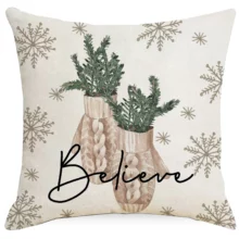 Housses de coussin believe in Housses de coussin believe in 2