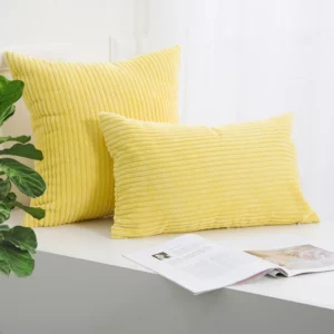 Housse de coussin velours côtelé multi taille et couleurs Housse de coussin velours côtelé multi taille et couleurs 14