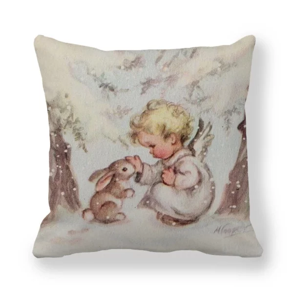 Housse de coussin Histoires de noël Housse de coussin Histoires de noël 3