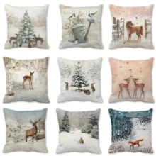 Housse de coussin Histoires de noël Housse de coussin Histoires de noël 1