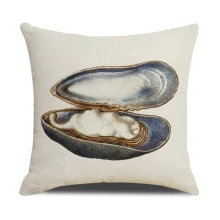 Housse de coussin océanique mammifère et crustacé Housse de coussin océanique mammifère et crustacé 5