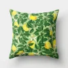 Housse de coussin nature plantes tropicales et cactus déco 6