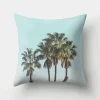 Housse de coussin nature plantes tropicales et cactus déco 20