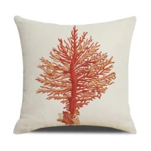 Housse de coussin océanique mammifère et crustacé Housse de coussin océanique mammifère et crustacé 6