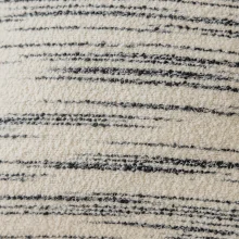 Housse de coussin modernes design rayé noir et blanc tendance 4