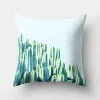 Housse de coussin nature plantes tropicales et cactus déco 21