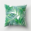 Housse de coussin nature plantes tropicales et cactus déco 3