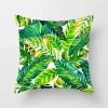 Housse de coussin nature plantes tropicales et cactus déco 17