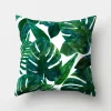 Housse de coussin nature plantes tropicales et cactus déco 7