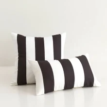 Housse de coussin modernes imperméables et élégantes zigzag colorées. 2