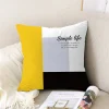 Housse de coussin modernes collection yellow best summer 17