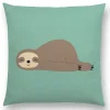 Housse de coussin animaux stylisés zèbre design et autre mammifère 22