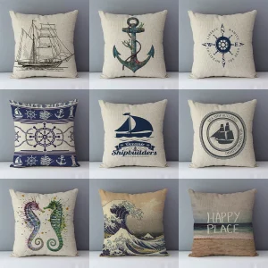 Housse de coussin happy place 1