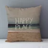 Housse de coussin happy place 7