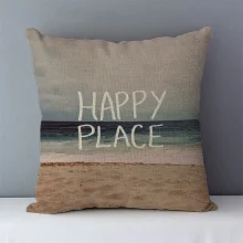 Housse de coussin happy place Housse de coussin happy place 7