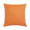 Housse de coussin jardin et terrasse imperméable mosaïque bleu et orange 14