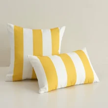 Housse de coussin modernes imperméables et élégantes zigzag colorées. 3