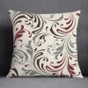 Housse de coussin moderne quatre couleurs classique géométrique 13