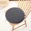 Coussin de chaise rond avec mousse à mémoire de forme déhoussable 6