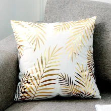 Housses de coussin brillantes les Dorées 5