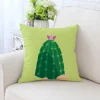 Housse de coussin nature collection bateau cactus 10