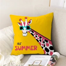 Housse de coussin modernes collection yellow best summer 4