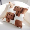 Housse de coussin broderie collection sable savane 7