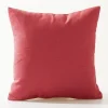 Housse de coussin moderne jute de couleur multi-tailles 11