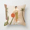 Housses de coussin modernes graphique sunset beach 9