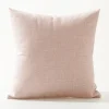 Housse de coussin moderne jute de couleur multi-tailles 24