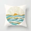 Housses de coussin modernes graphique sunset beach 3