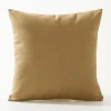 Housse de coussin moderne jute de couleur multi-tailles 23