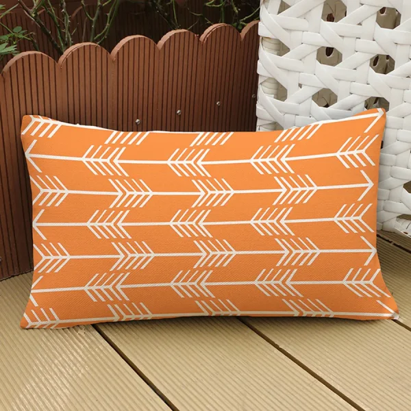 Housse de coussin scandinave noire avec motif de flèches Housse de coussin scandinave noire avec motif de flèches 3