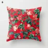 Housse de coussin love élégante fruit rouge et coeur d'amour 13