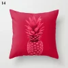 Housse de coussin love élégante fruit rouge et coeur d'amour 18