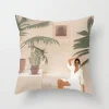 Housses de coussin modernes graphique sunset beach 12