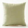 Housse de coussin moderne jute de couleur multi-tailles 22